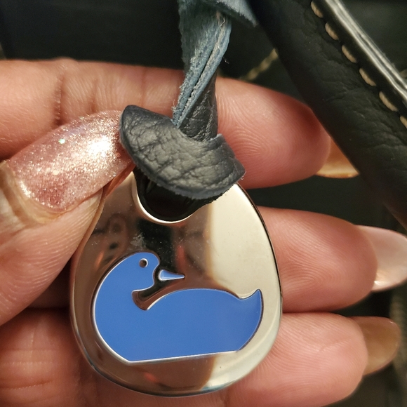 Dooney and Bourque Peeble grain leather handbag - Picture 6 of 7